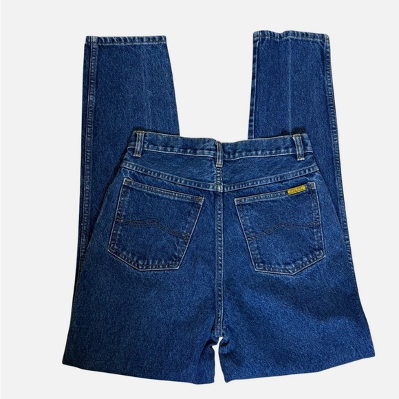 VTG 90s JeanJer High Rise Mom Jeans Tapered Leg Retro Grunge 9/10 - Picture 3 of 8